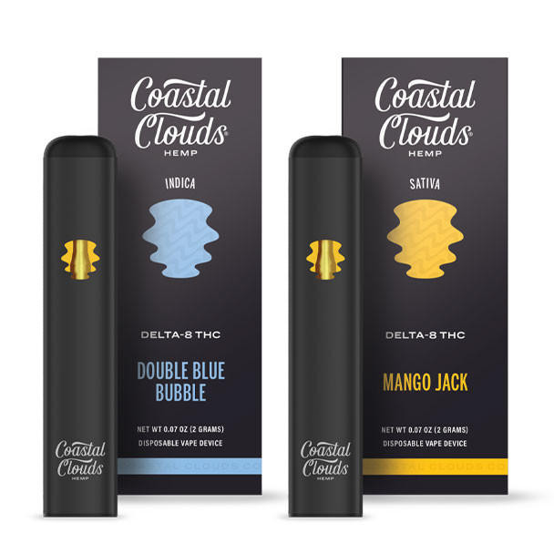  Coastal Clouds Hemp ( D8 ) High Potency Disposable 