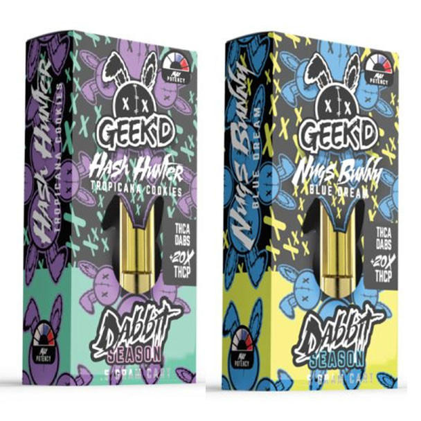 Geek’d Extracts Geek'd Extracts Dabbit ( 20X THC-A ) 0.5g Cartridge