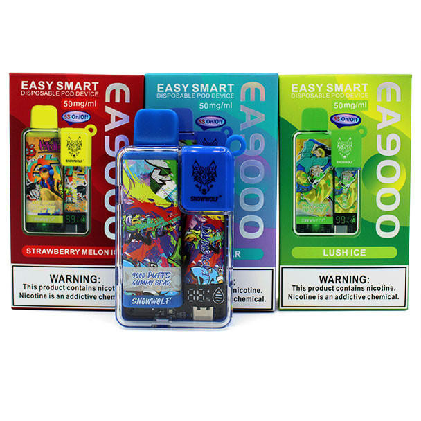  Snow Wolf Easy Smart EA9000 ( 9000 Puff ) Disposable 