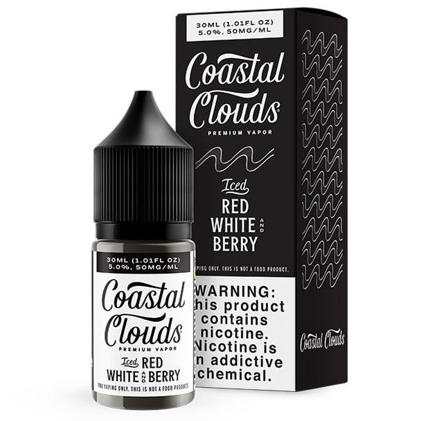 Coastal Clouds Iced Red White and Berry ( 30ml ) Coastal Clouds Salt 50mg 