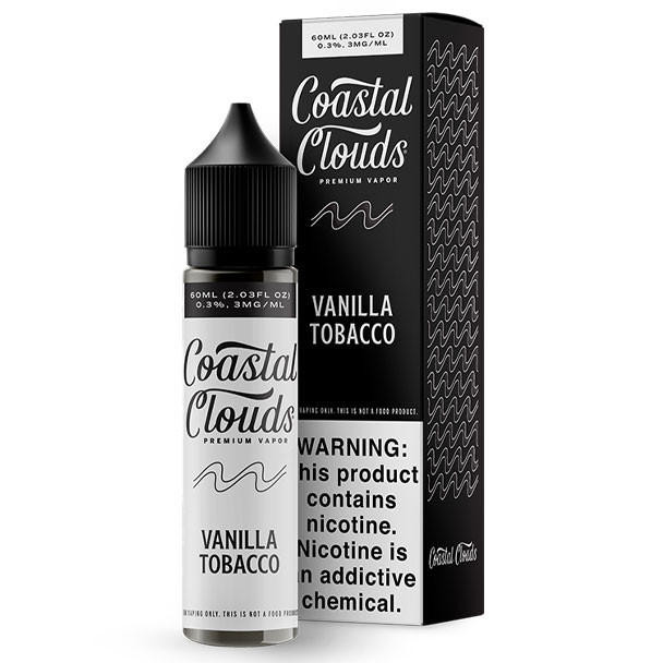 Vanilla Tobacco  - Coastal Clouds Co. - 60mL -  3mg 