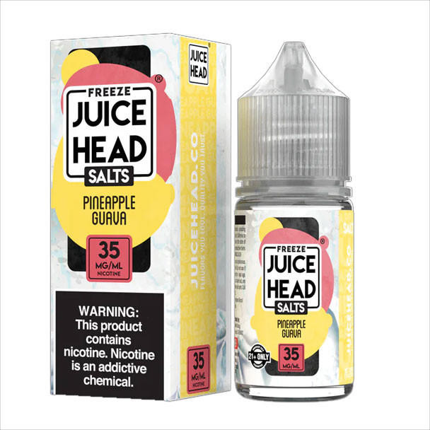 Juice Head Pineapple Guava Freeze ( 30ml ) Juice Head Salt 50mg 