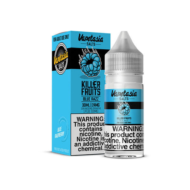  Vapetasia Killer Fruits Blue Razz (30ml) 48mg 