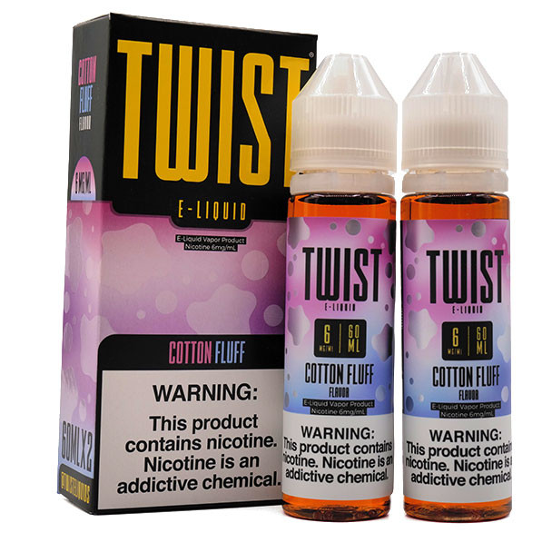 Cotton Fluff - 6mg - Twist E-Liquid - 120mL