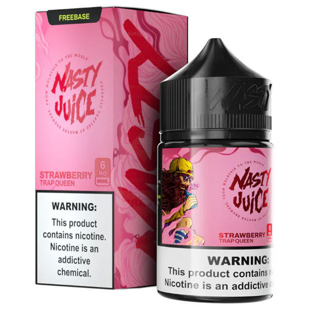 Nasty Juice Strawberry -Trap Queen - Nasty Juice - 60ml - 3mg 