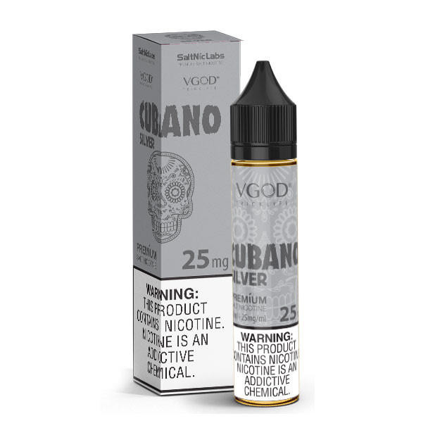 VGOD Salt Cubano SILVER - VGOD SALTNIC - 30ml - 50mg 