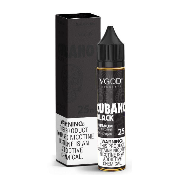 VGOD Salt Cubano BLACK  - VGOD SALTNIC - 30ML - 25mg 