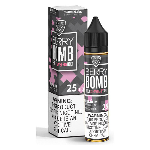 VGOD Salt Iced Berry Bomb - VGOD Salts - 30mL  -  50mg