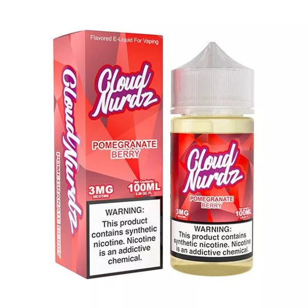 Cloud Nurdz Pomegranate Berry - 3mg - Cloud Nurdz  -100mL 