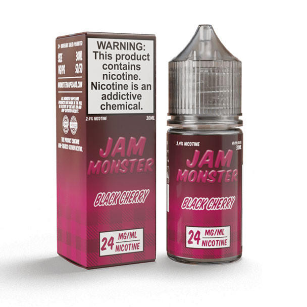 Jam Monster Black Cherry - Jam Monster Salts - 30mL - 24mg 