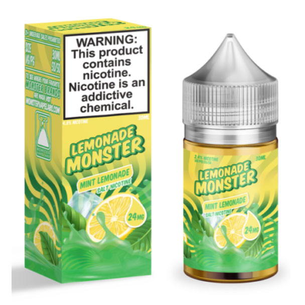 Mint Lemonade - Lemonade Monster Salts -30mL - 24mg