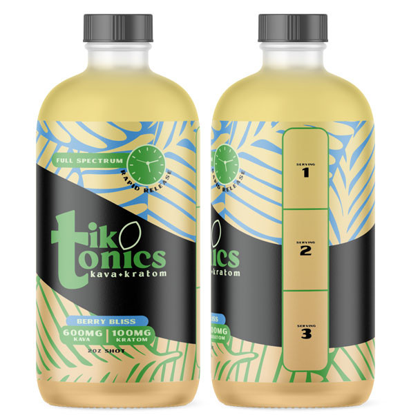  TikTonics 2oz. Kratom-Kava Shot