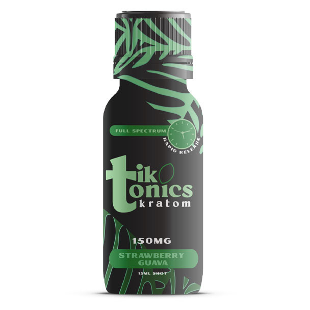 TikTonic 15mL Kratom Shot - Strawberry Guava