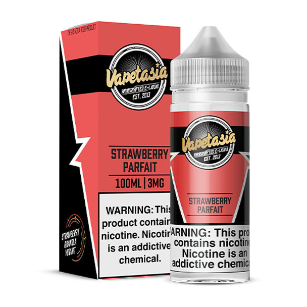 Strawberry Parfait 100ml By Vapetasia 3mg