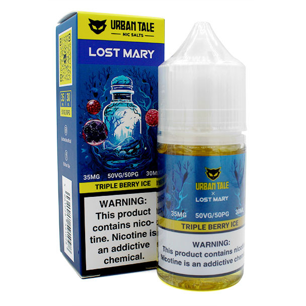 Triple Berry Ice - 50mg - Urban Tale X Lost Mary - 30mL