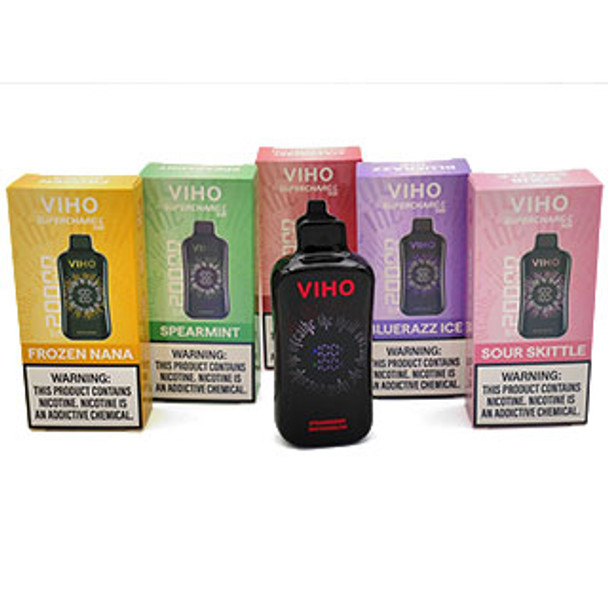 VIHO Supercharge Pro 20000 - 5 Boxes With Device - Thumbnail