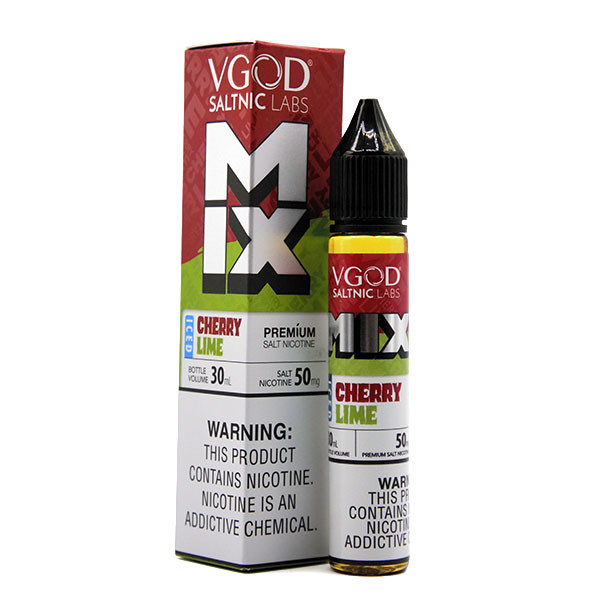 Iced Cherry Lime - 25mg - VGOD Salts - 30mL 
