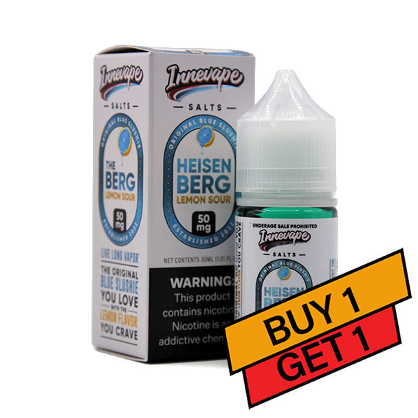 Heisenberg Lemon Sour - 50mg - Innevape Salt - 30mL