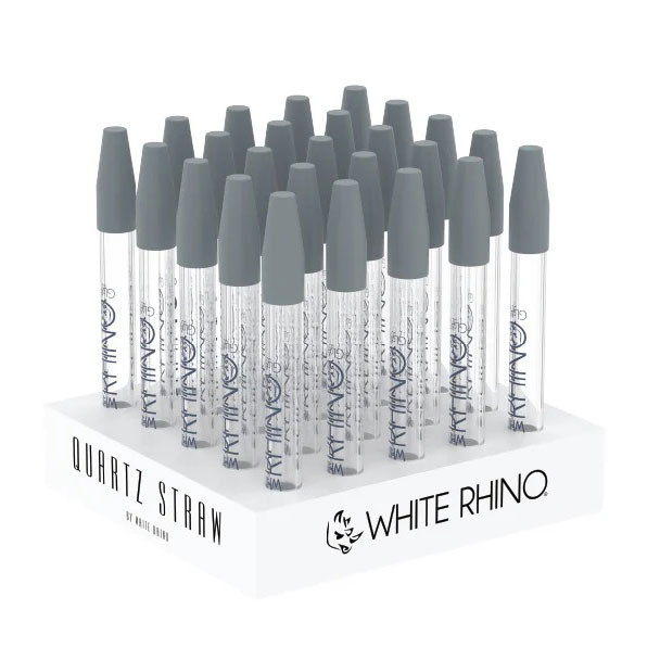 QUARTZ DAB STRAW - 25 PC Display