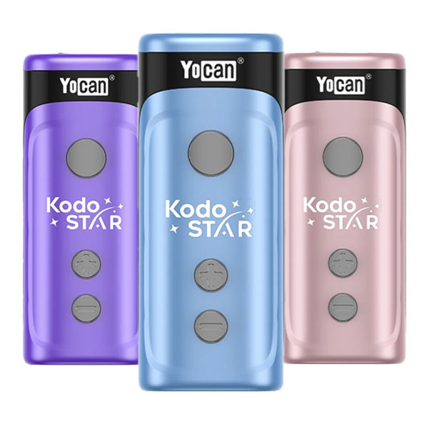 Yocan Kodo Star 510 Threaded Battery Multiple Colors