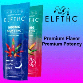 ELF THC Edibles 1000mg Delta-8 + THCP Gummies