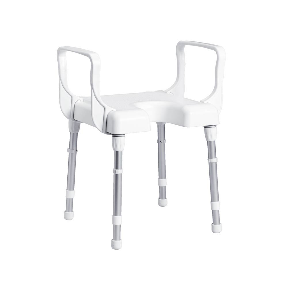 Buy Rebotec Cannes Modular Shower Stool with Armrests Online