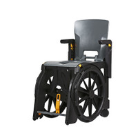Seatara Wheelable Folding Shower Commode Chair