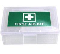 Empty First Aid Box Clear Model6E Image   Empty First Aid Box Clear Model6E Image