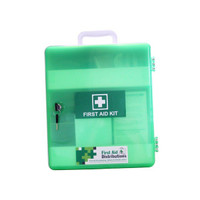  Empty Plastic Hifh Vis First Aid Cabinet Image One 