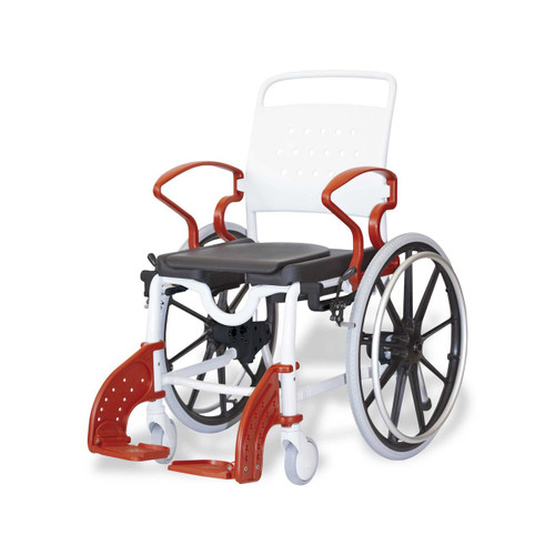 Rebotec Genf Self Propelled Shower Commode Wheelchair