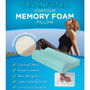 Gel Infused Contour Memory Foam Pillow Pack