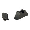 AmeriGlo Glock Sight Set: Black (.315 Front / .394 Rear)