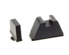 AmeriGlo Glock Sight Set: Black 3XL (.365 Front / .451 Rear)
