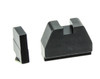 AmeriGlo Glock Sight Set: Black 7XL (.450" Front / .554" Rear)