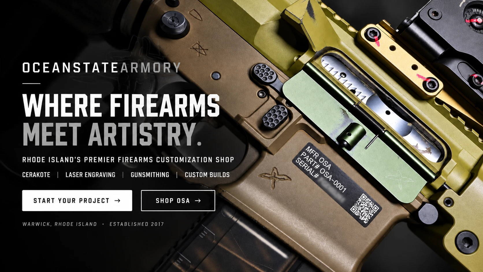 OceanStateArmory - Where Firearms Meet Artistry