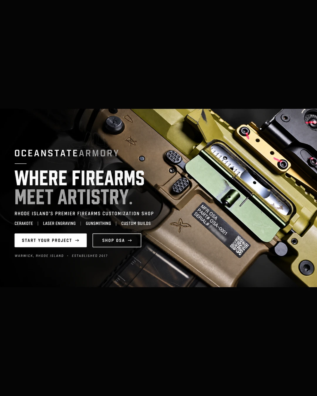OceanStateArmory - Where Firearms Meet Artistry