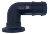 Banjo 1" Flange X 1¼" 90° Hose Barb Elbow | M100125BRB90