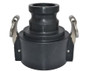 GreenLeaf 3" Female Coupler (B) x 2" Male NPT (A) | 300B200A