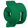 TeeJet Quick Cap, 25612, Green Cap and Gasket | 114441A-5-CELR