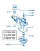 Continental Repair Kit (Actuator Only) Includes: 01-94-F, 09 | R-9590-RK