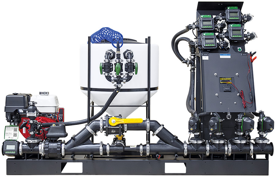 Dura FastBatch MultiJet 4-Input Viton® 3″ 12VDC - No Pump | DPFB-MULT3V4-12