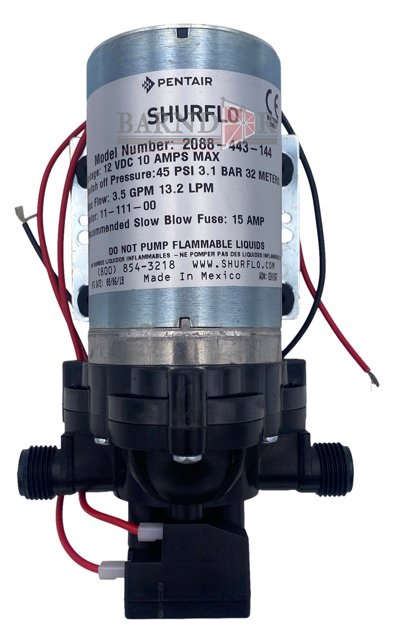 Shurflo 2088 Series Demand Pump 12 VDC | 2088-443-144