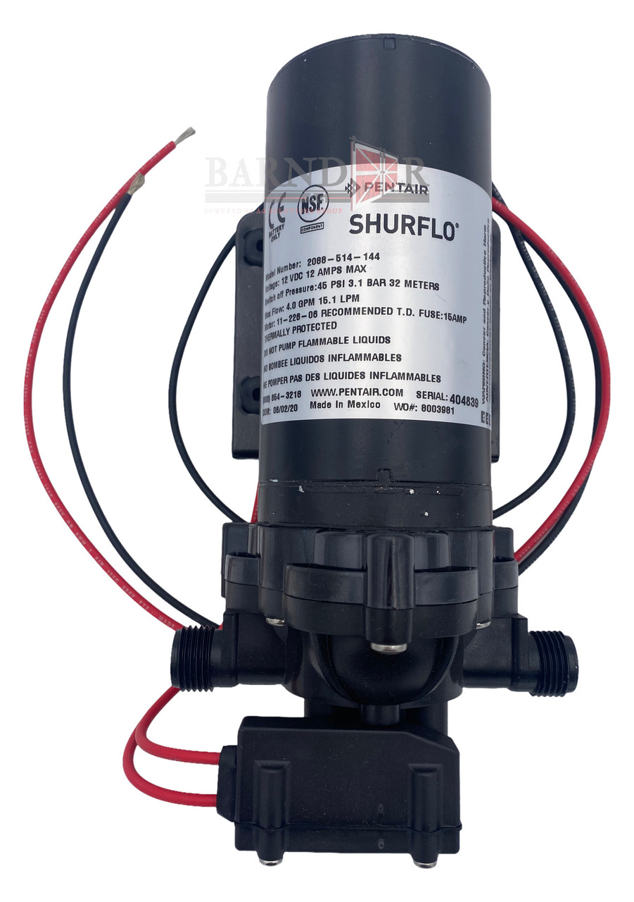 Shurflo 2088 Series Standard Demand Pump 12VDC 4GPM | 2088-514-144