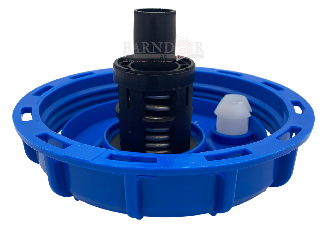 Dura 6″ Double Bung Lid with RPV and Vent