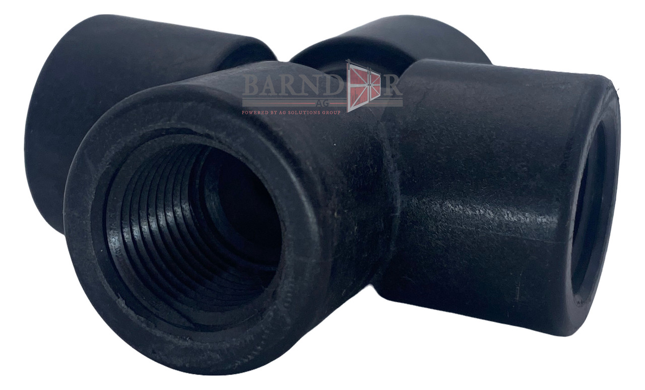 Banjo 3/8" Poly Pipe Cross | CR038