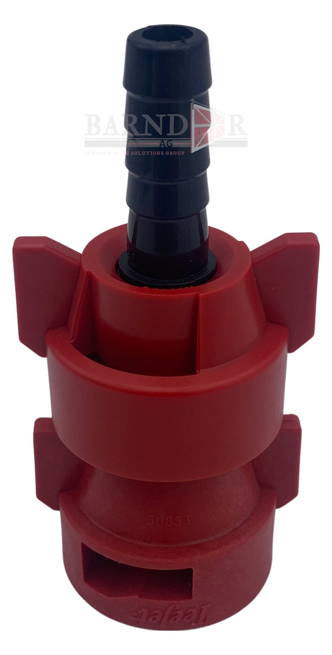 TeeJet Variable Rate Hose Barb Exit Nozzle | QJ-VR-X1.0-3/8-NYB