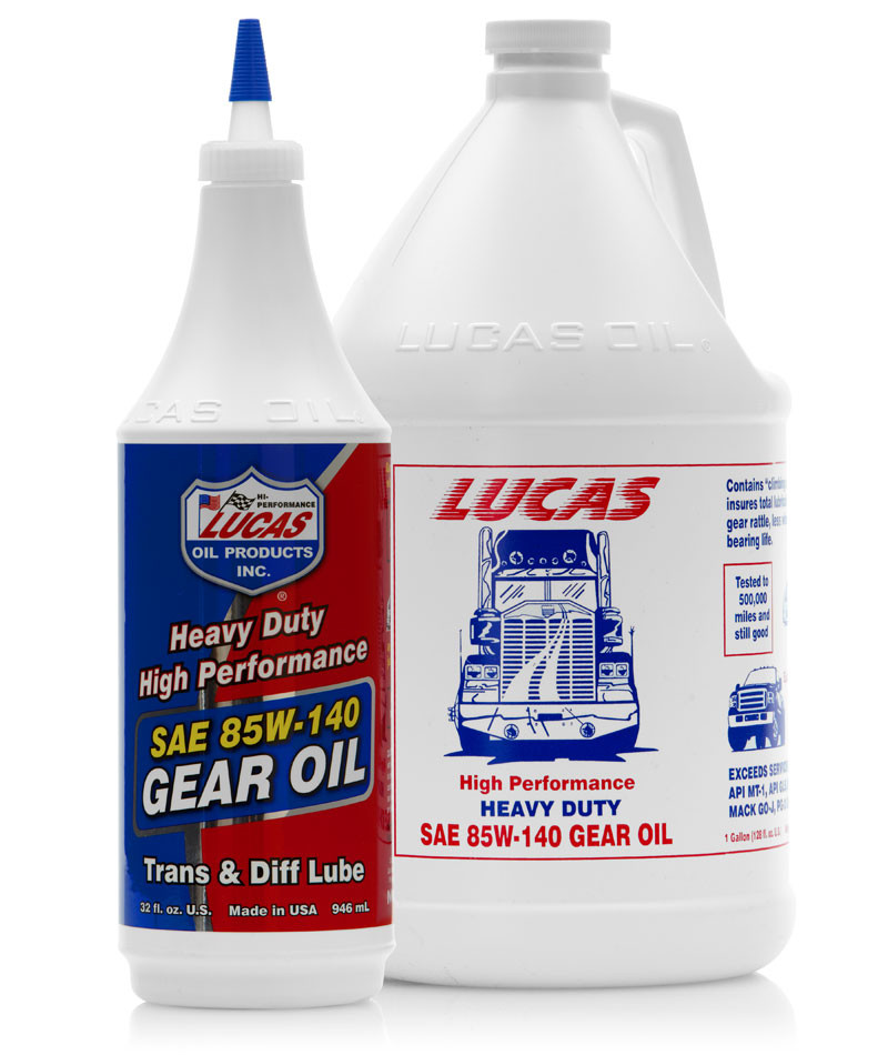 Lucas 85W140 Plus Heavy Duty Gear Oil, Quart 10042 Lucas Oil