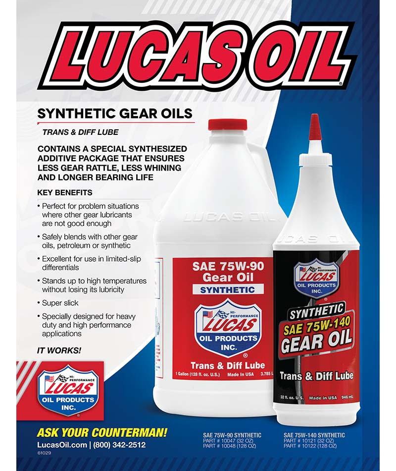 Lucas Synthetic SAE 75W-90 Trans & Diff Lube, Gallon | 10048