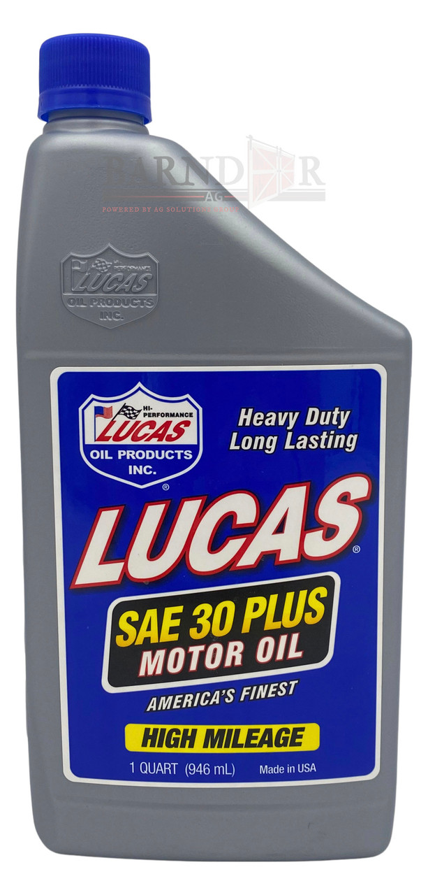 Lucas SAE 30 WT Plus Motor Oil, Quart | 10053