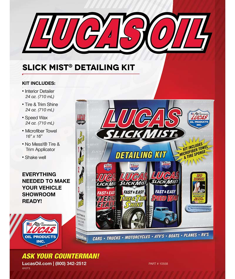 Lucas Slick Mist Detail Kit, | 10558 | Barndoor Ag